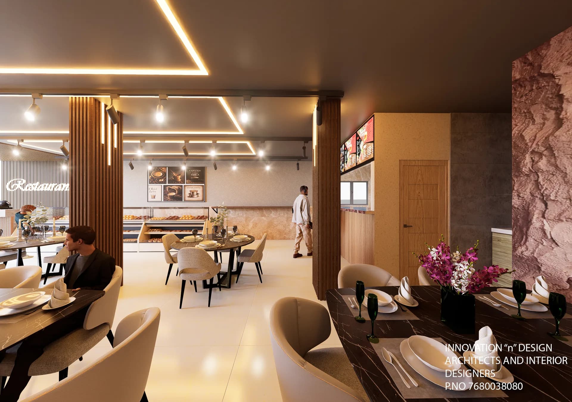 Contemporary Restaurant Lounge